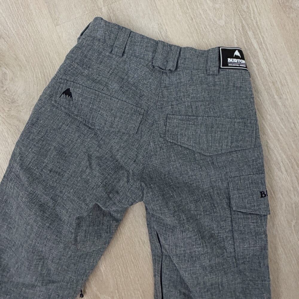 Women’s Burton Exile Cargo Snowboarding Ski Pants Gray Size XXS - Picture 7 of 8